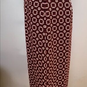 𝅺j Crew Abstract design fully lined skirt new with tag size 8